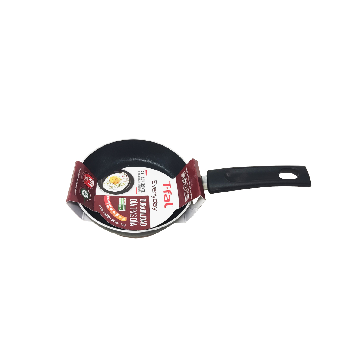 Sartén 12 Cm Antiadherente Everyday Titanium T-fal B2460084