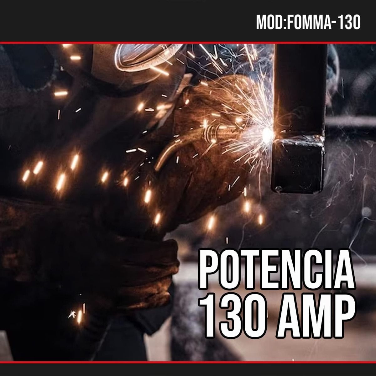 Soldadora inversora 130A FOMMA130 FOREMAN