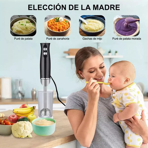 Batidora De Mano Multifuncional De Alta Potencia 500w