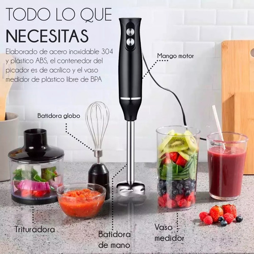 Batidora De Mano Multifuncional De Alta Potencia 500w