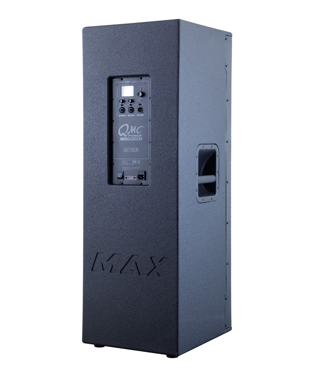 Bafle Concert QMC MAX 215 Activo Con Dsp Clase D Bluetooth Negro