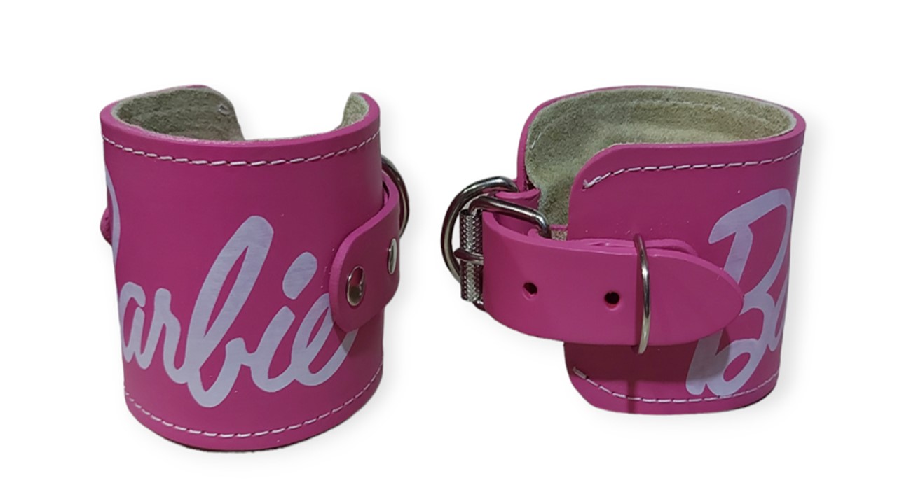 Par Grilletes Piel Acojinados Para Gym Tobillos Unisex