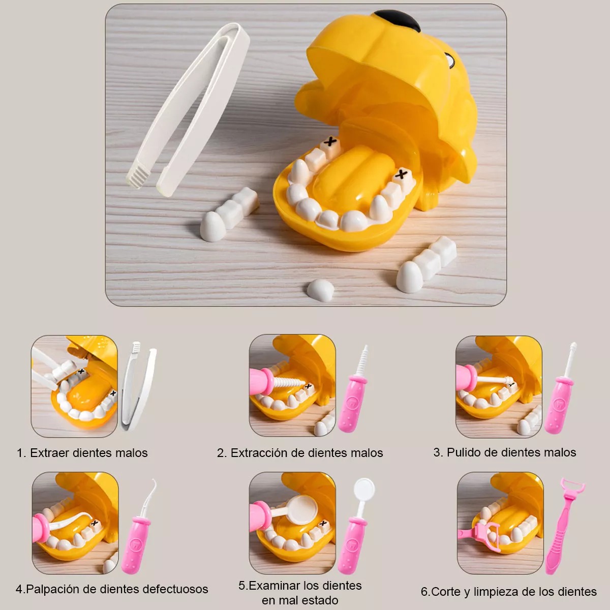 Kit De Juguetes De Doctor Para Niños, 46 Piezas