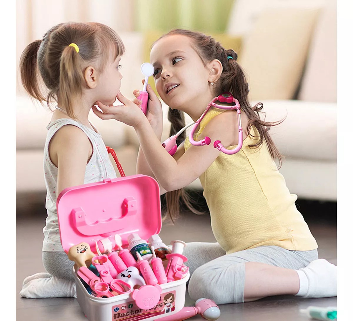 Kit De Juguetes De Doctor Para Niños, 46 Piezas