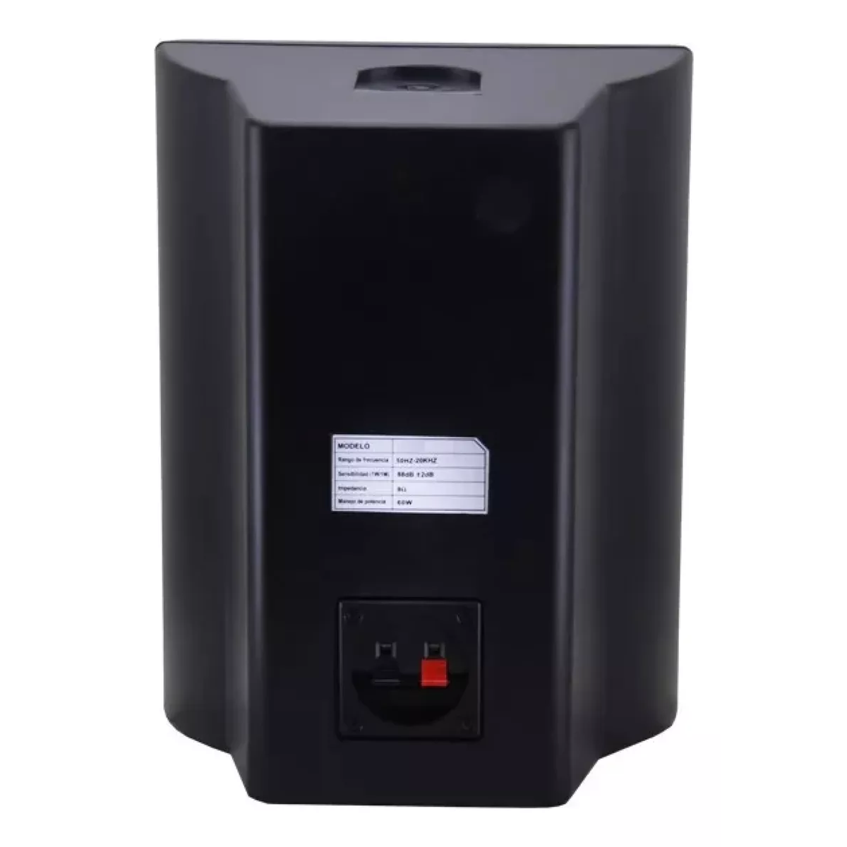 Jgo Bafle Pasivo QMC QMC-175BK 90 Watts P/montaje Color Negro