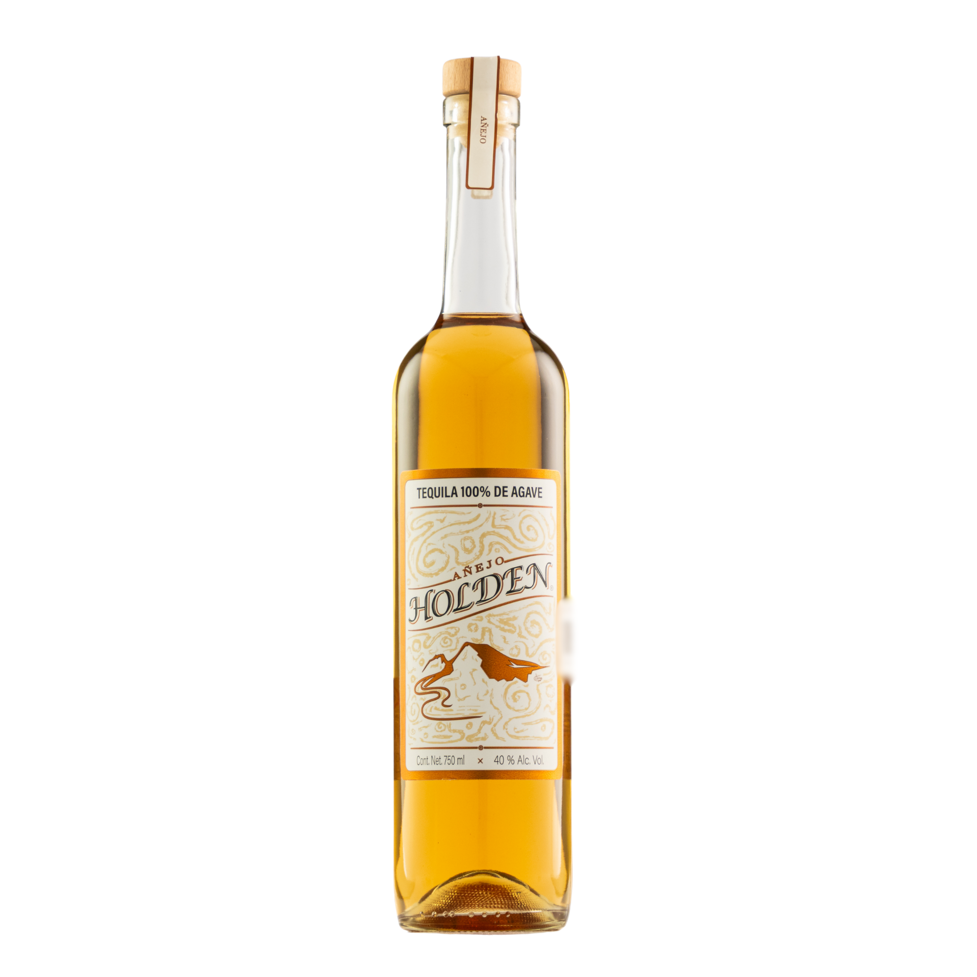 Tequila Holden Añejo 100% Agave 750 Ml