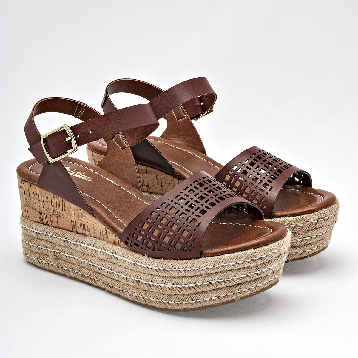 Como Combinar Unas Sandalias Cafes Sandalias Con Plataforma En