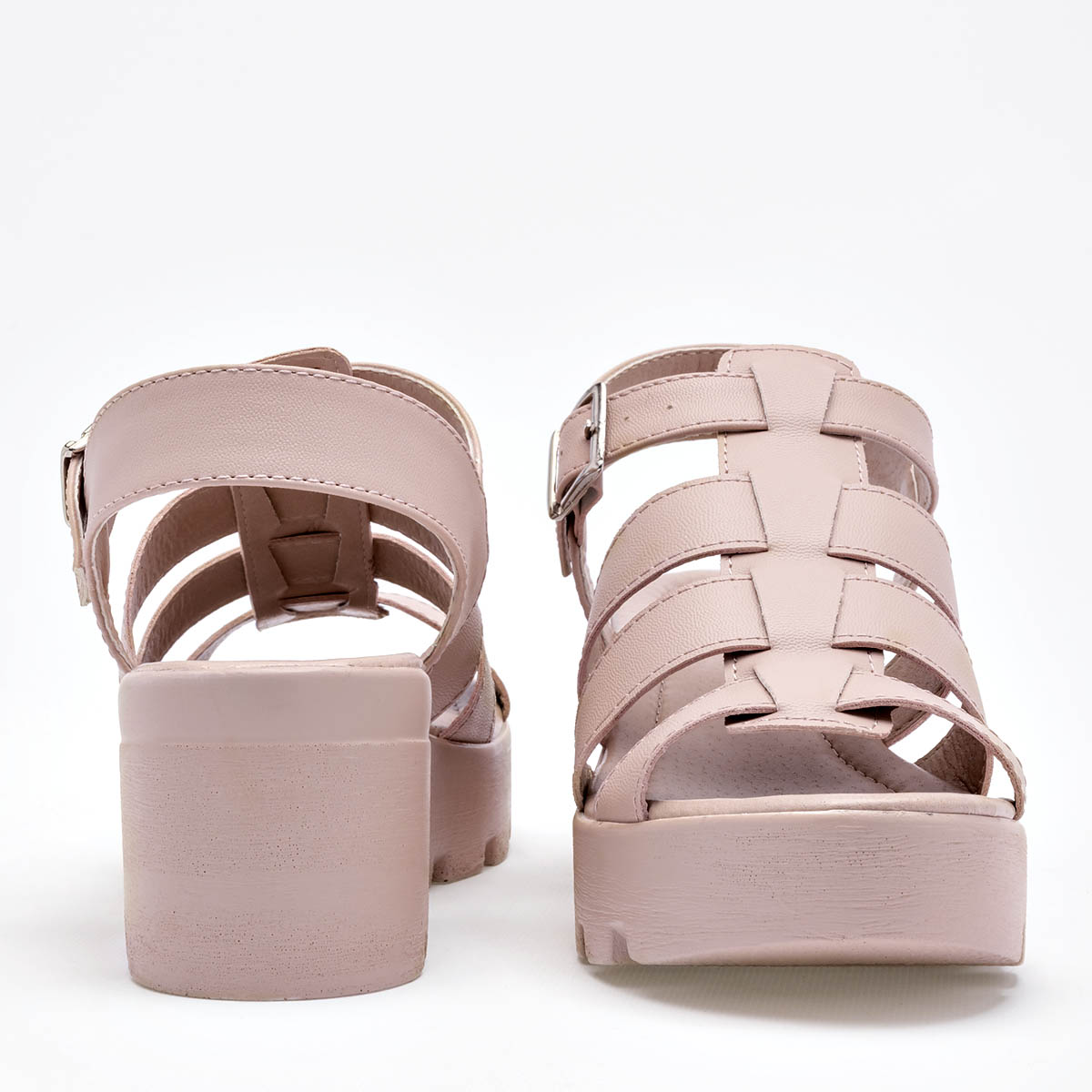 SANDALIA PLATAFORMA 6 CM DASH PARA MUJER COLOR ROSA 3693