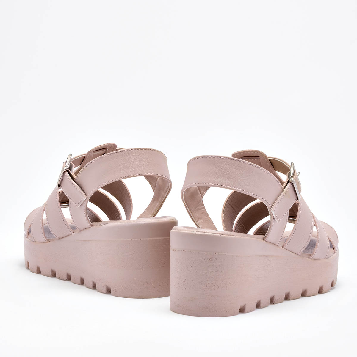 SANDALIA PLATAFORMA 6 CM DASH PARA MUJER COLOR ROSA 3693
