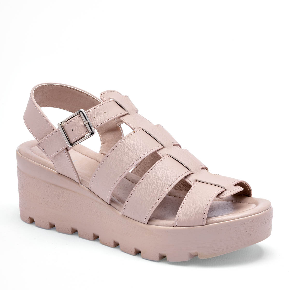 SANDALIA PLATAFORMA 6 CM DASH PARA MUJER COLOR ROSA 3693