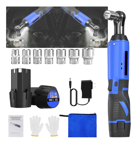Llave De Impacto Inalámbrico Kit Pistola Impacto 2 Batería