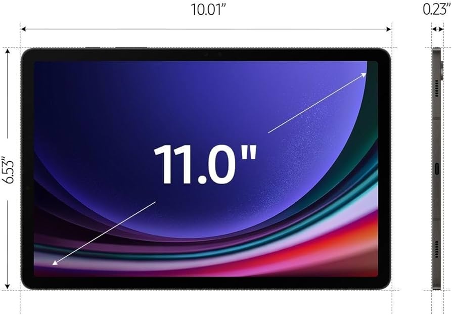 Tableta Samsung S9 WIFI (X710) 128Gb 8Ram Color Negra Nueva Libre