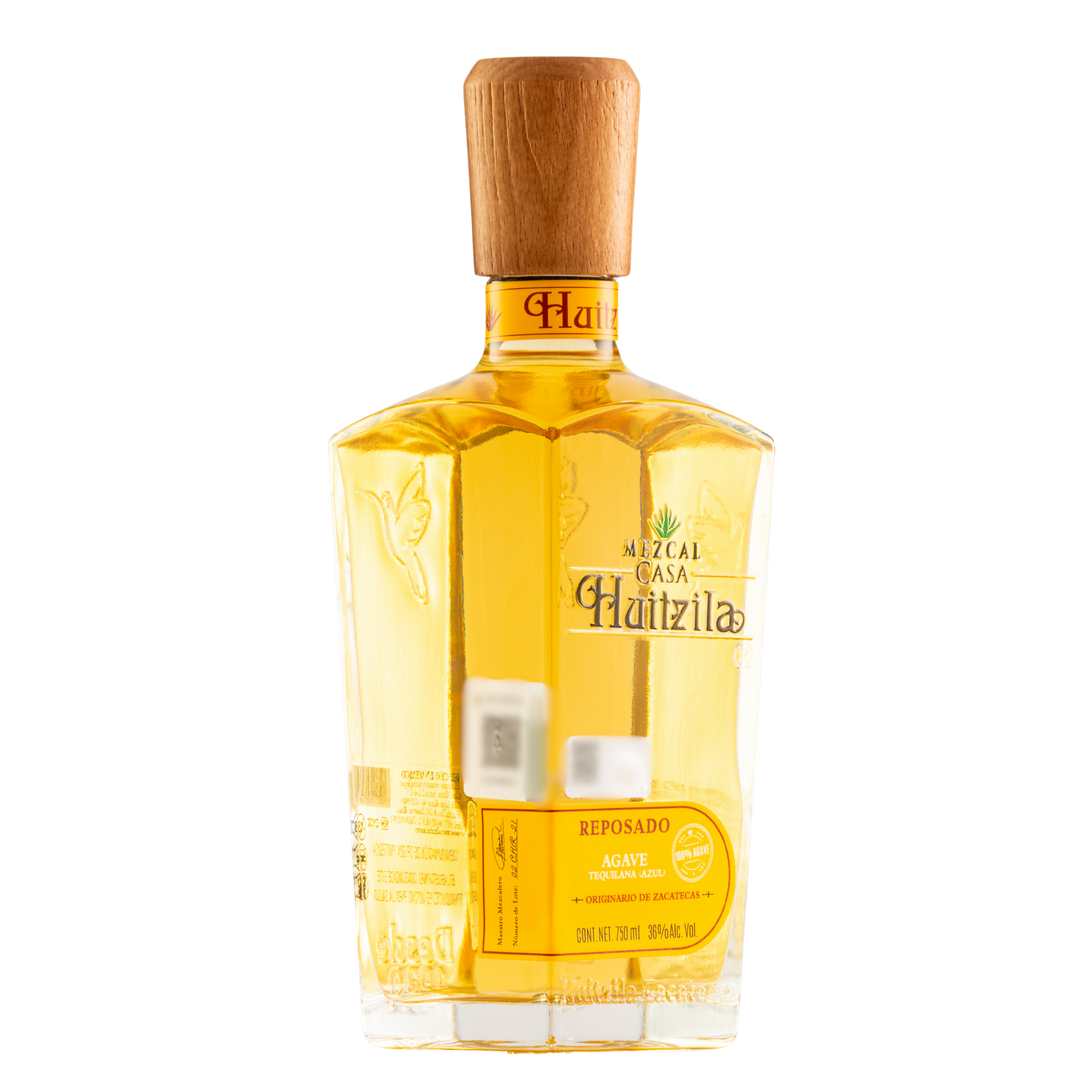 Mezcal Casa Huitzila Reposado 100% Agave 750 Ml