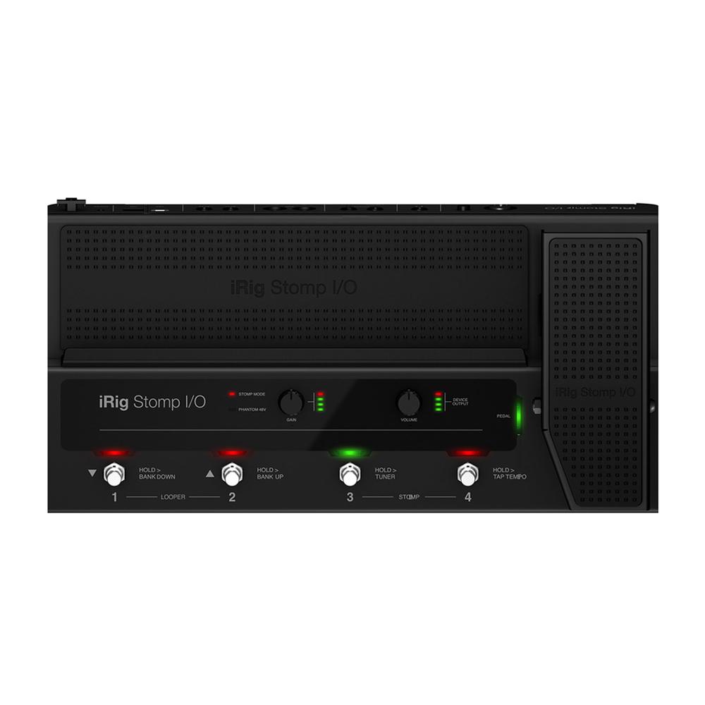 Pedalera Controlador con Interface de Audio USB IRIG STOMP I/O IK MULTIMEDIA