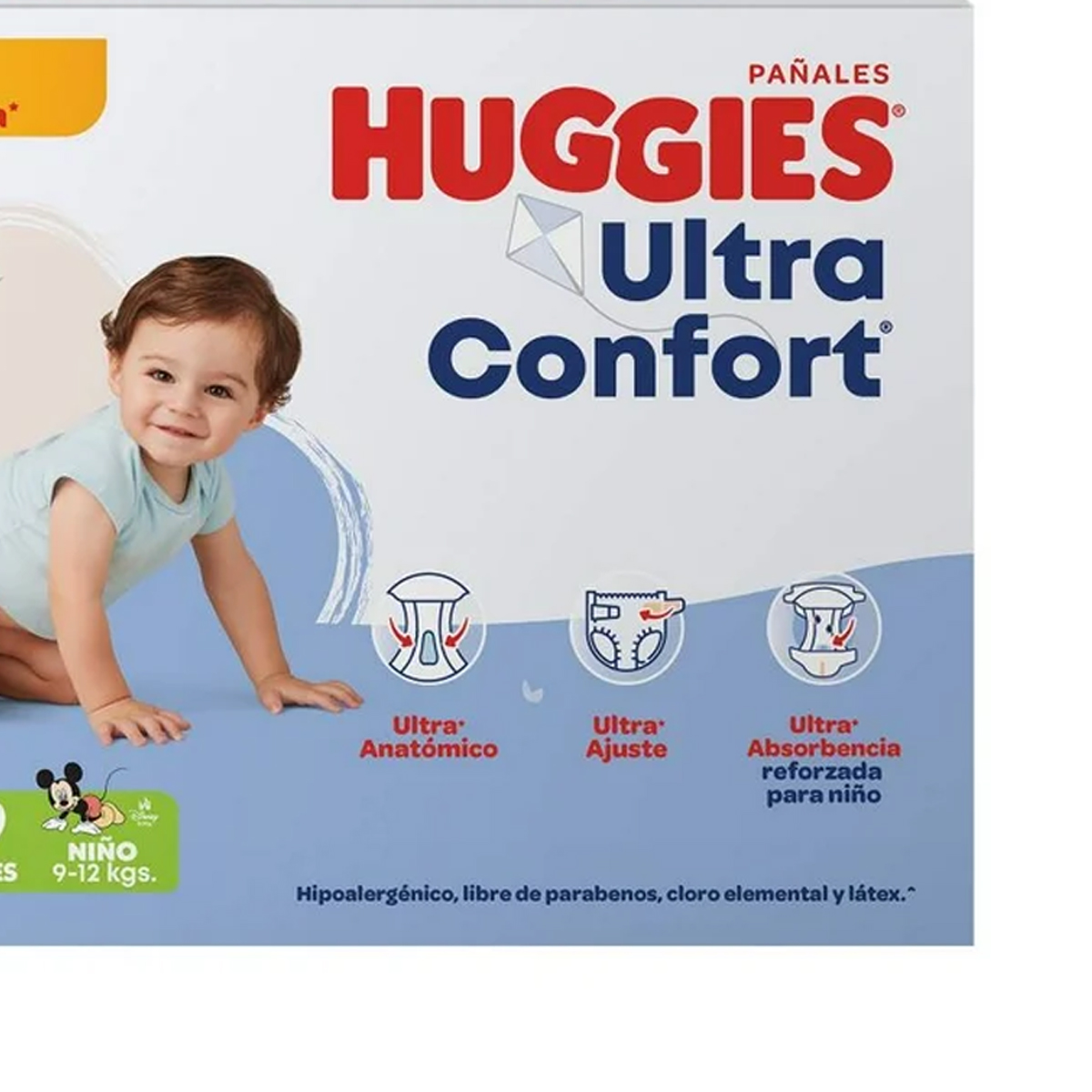 Pañales Huggies Ultraconfort Etapa 4 Niño 99 Pañales