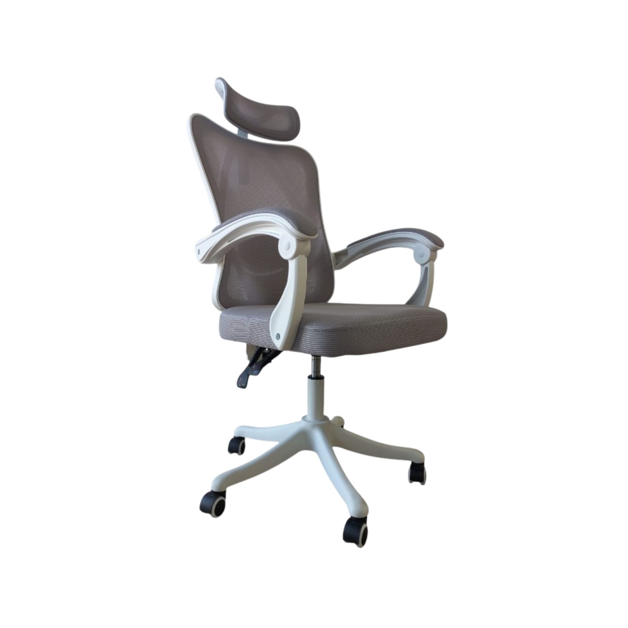 Ilios Innova | Silla Ergonómica para Oficina: Soporte Lumbar y Ajustable Color Blanco