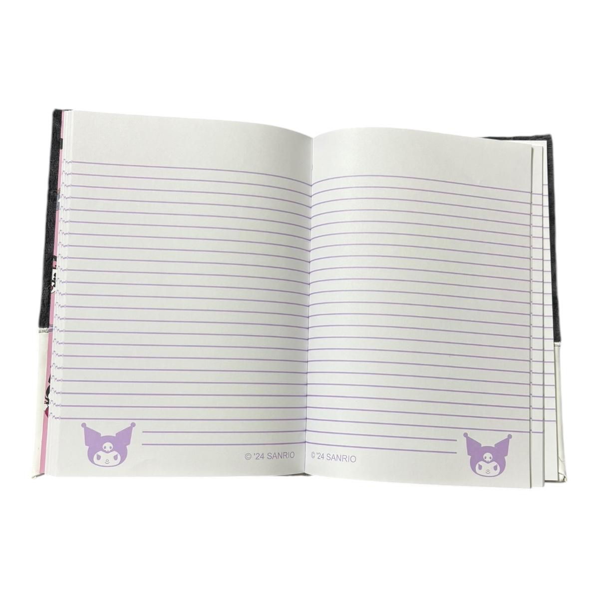 Libreta De Peluche Hello Kitty Kuromi
