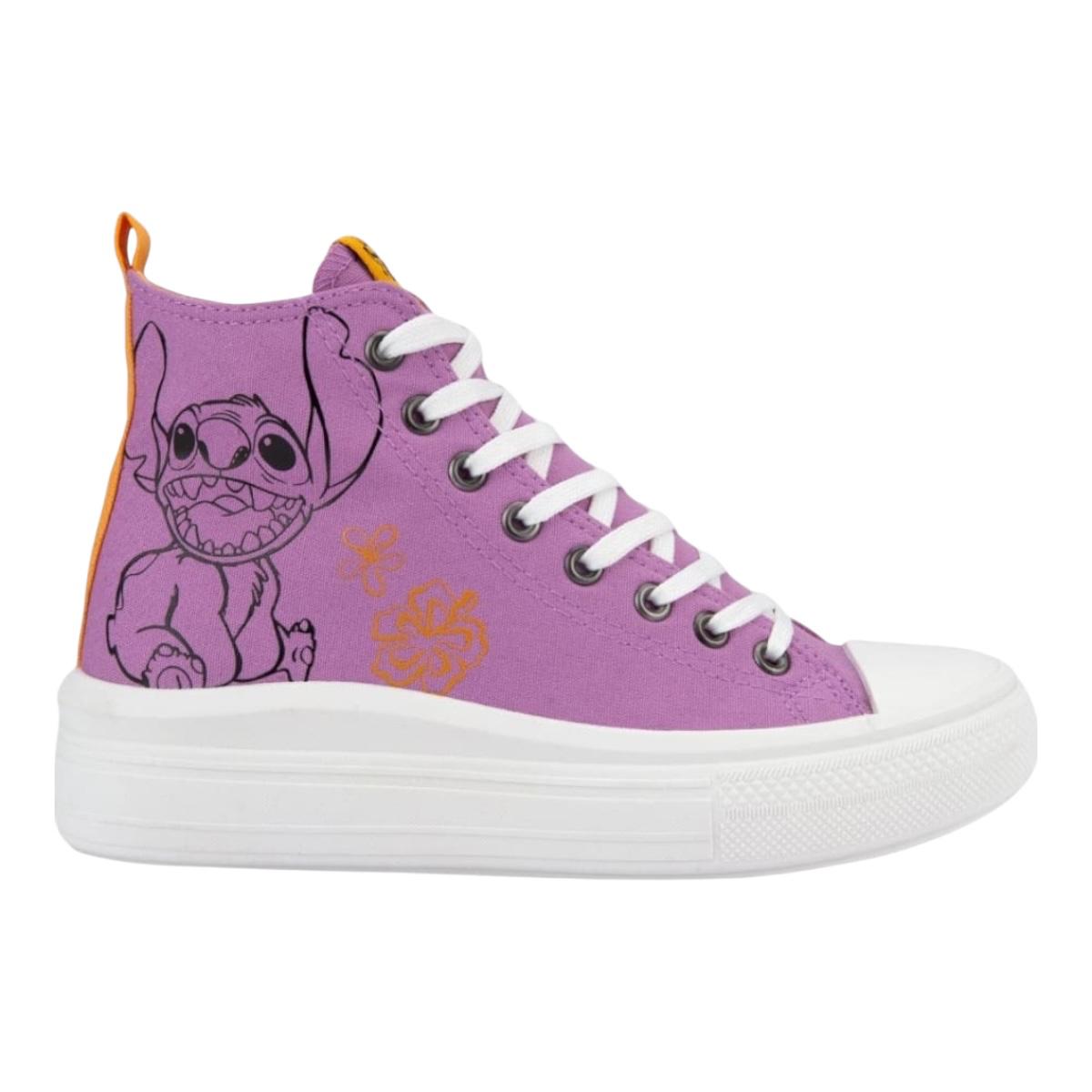 Tenis Casual Botita Mujer Disney Stitch Original