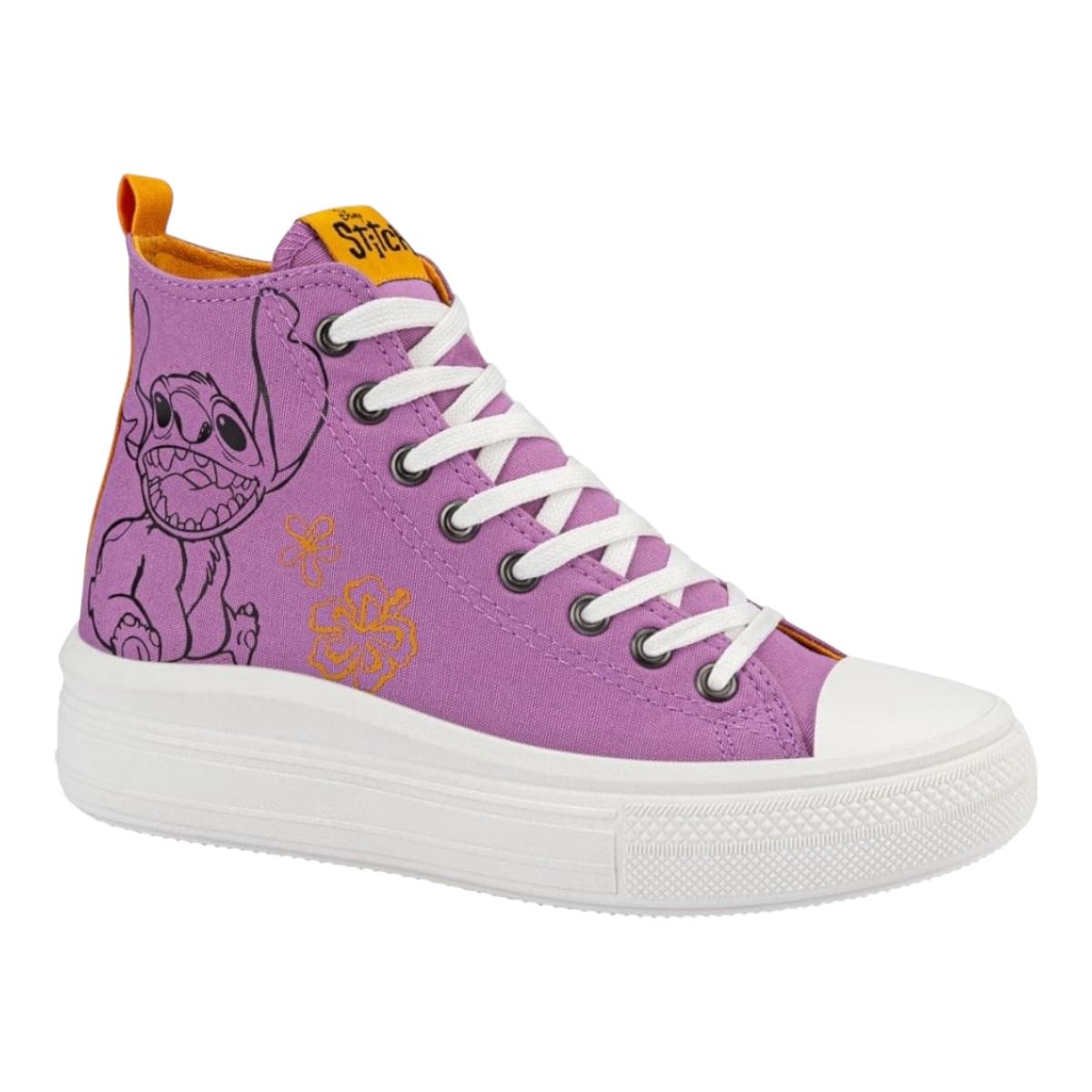 Tenis Casual Botita Mujer Disney Stitch Original