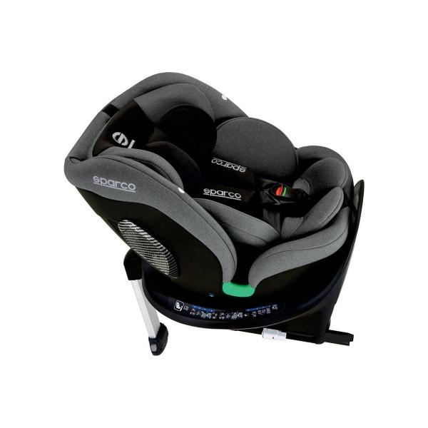 Sparco Silla de auto SK7000I Rapid infantil rotación 360° con Isofix