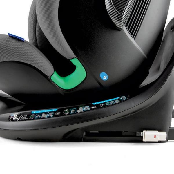 Sparco Silla de auto SK7000I Rapid infantil rotación 360° con Isofix
