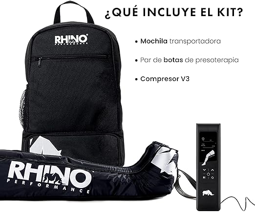 Botas de Presoterapia Rhino Performance – Masajeador de Piernas y Pies
