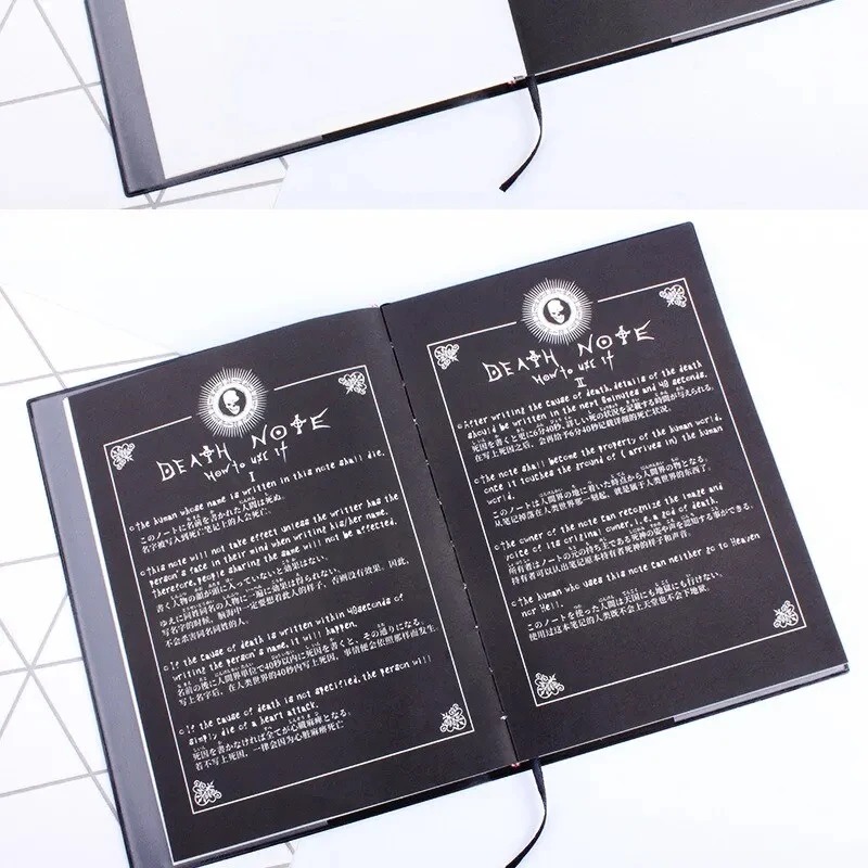 Libreta Cuaderno Carpeta Anime Death Note A5 Diario Muerte Kira