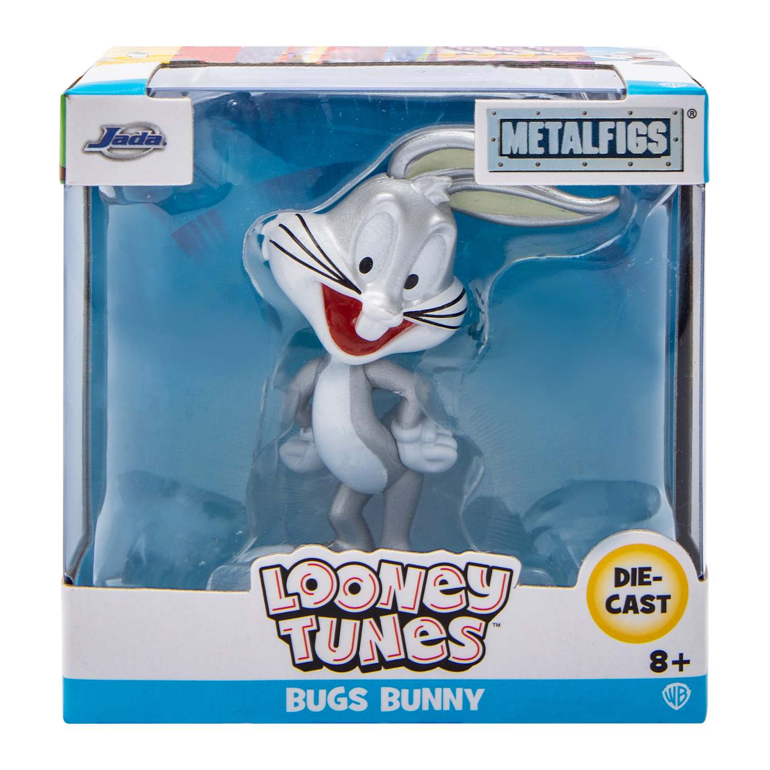 Figura Colección Looney Tunes Bugs Bunny Metalfigs 2,5 Pulgadas Oficial