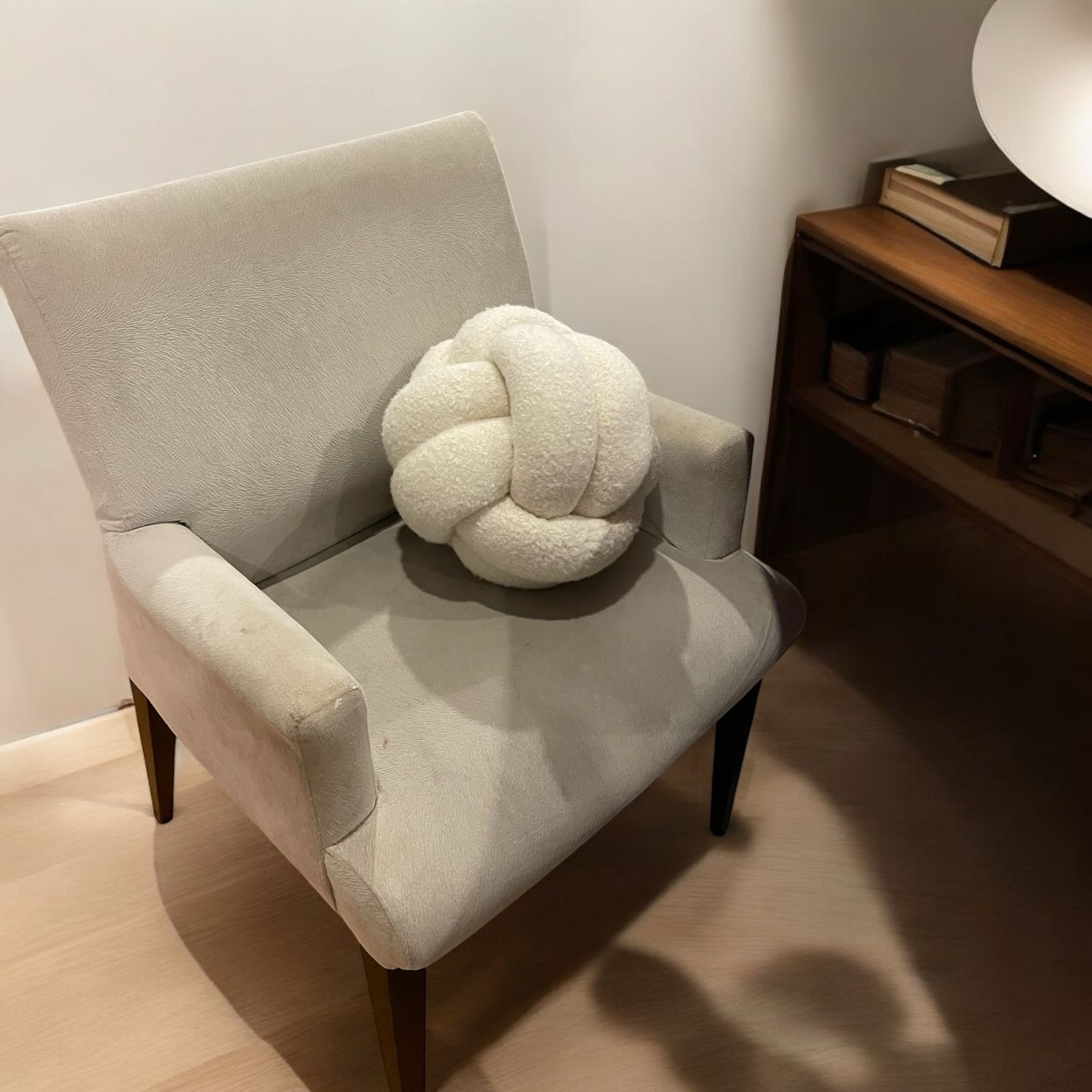 Cojín Decorativo 50 cm diámetro Nudo Celta Recamara Hogar