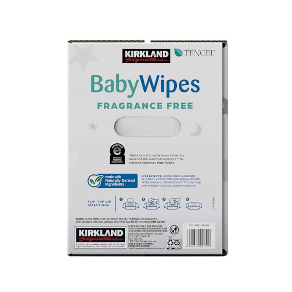 Toallitas Humedas Para Bebe 900 Pzs Kirkland Signature