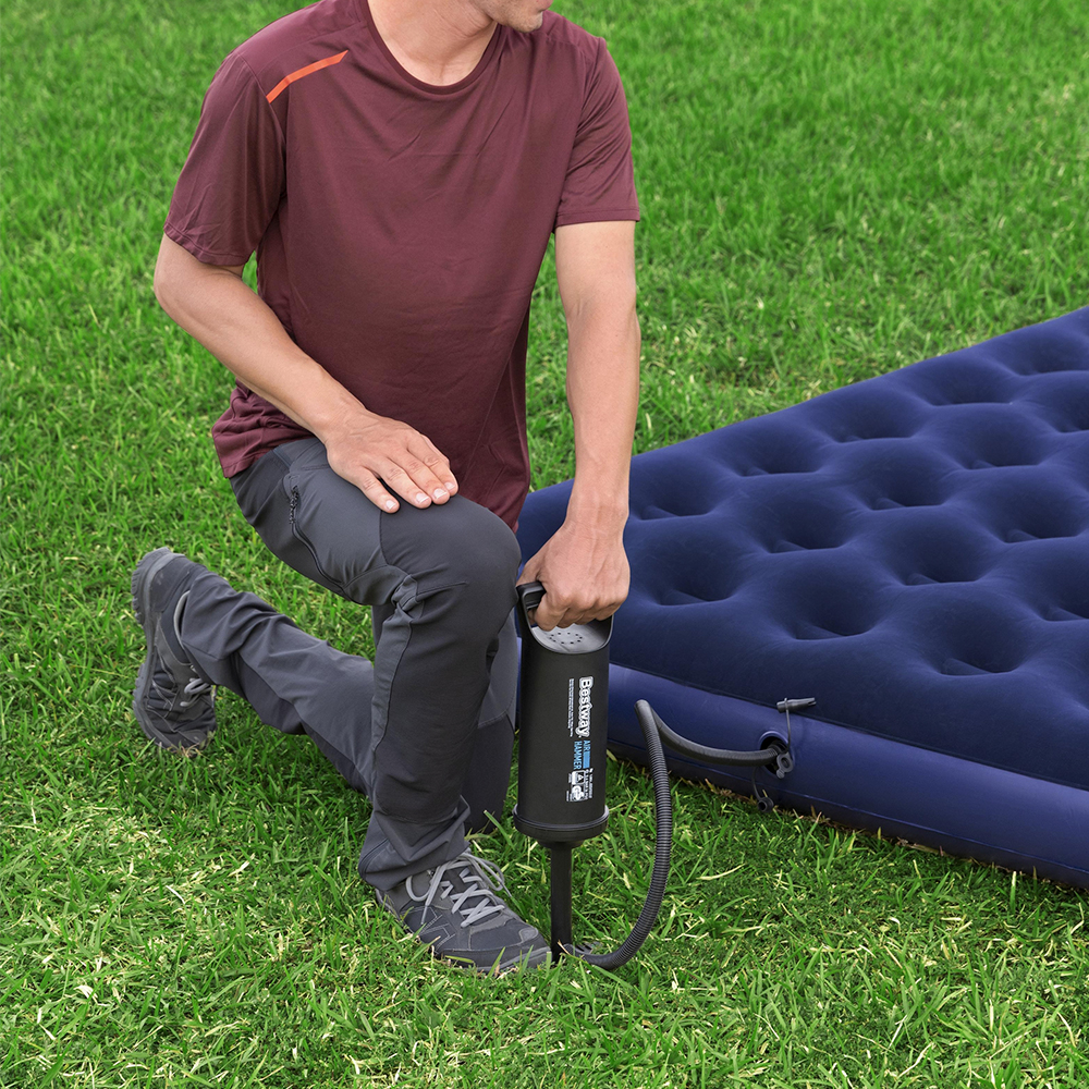 Super bundle para acampar Tienda para 4 Colchon y Bomba manual