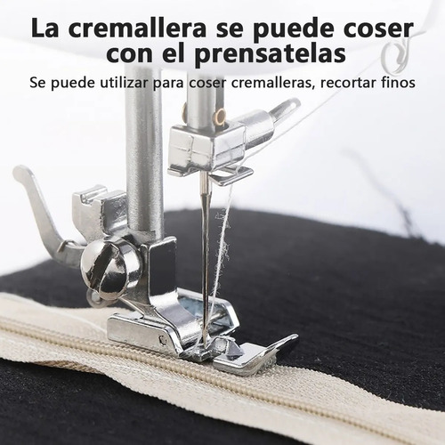 Máquina De Coser Eléctrica Portátil 12 Puntada+placa Soporte