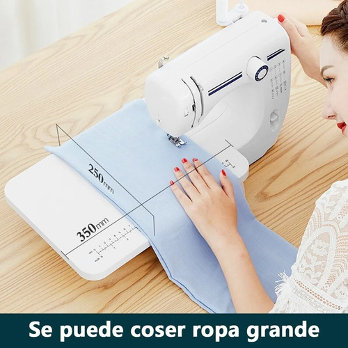 Máquina De Coser Eléctrica Portátil 12 Puntada+placa Soporte
