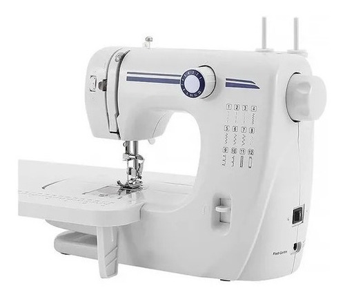 Máquina De Coser Eléctrica Portátil 12 Puntada+placa Soporte