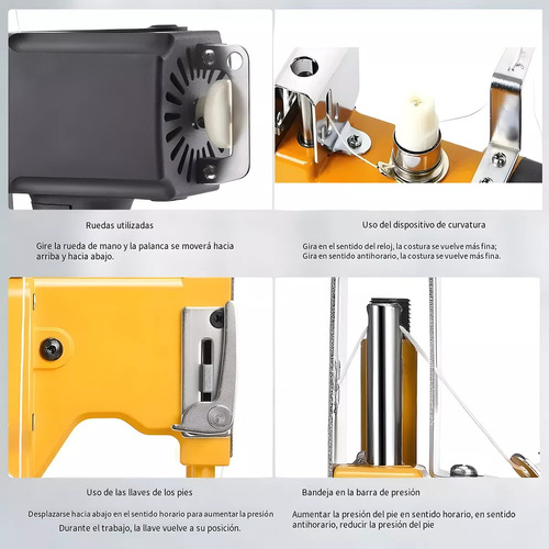 Maquina Industrial Cosedora De Costales Sacos Textil Hogar