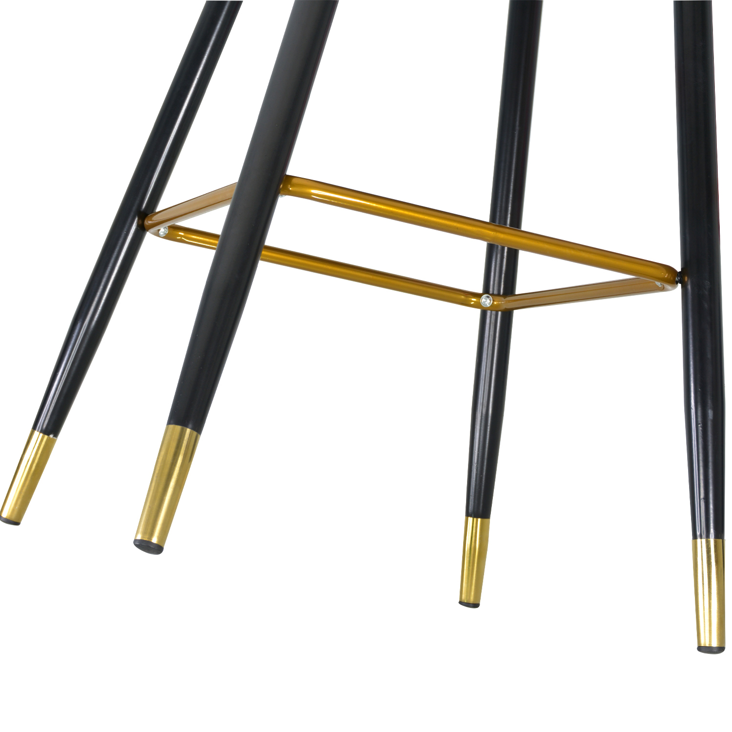 Silla Alta Tapizada Sillon Eames Terciopelo Rosa