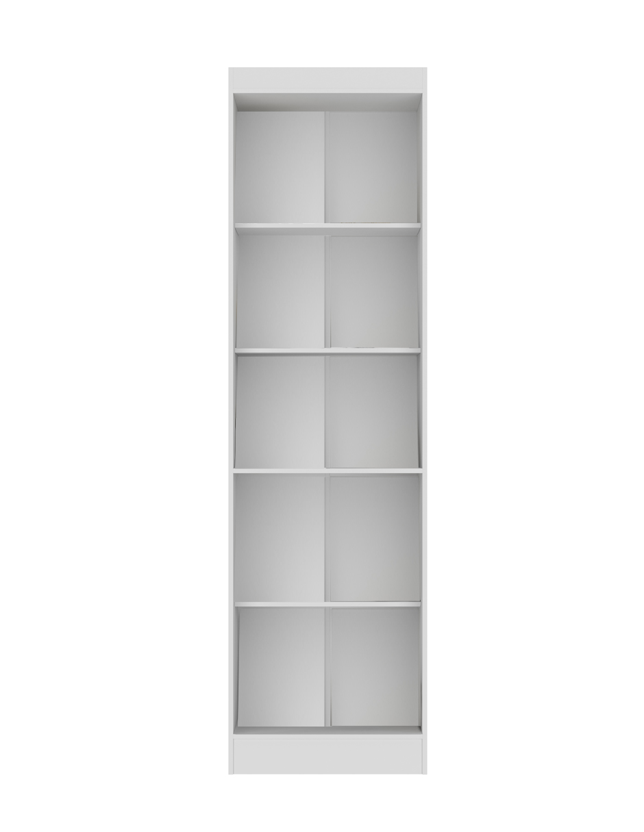 Librero 5 Repisas Moderno Estante Decorativo Multifuncional