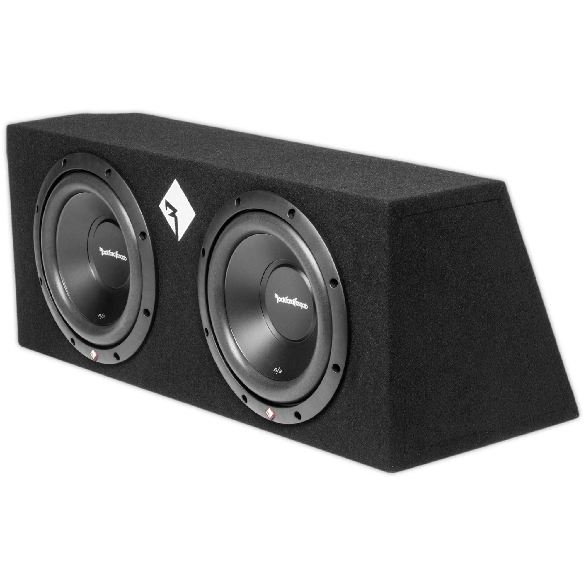 Cajón Sellado con Subwoofer Doble Rockford Fosgate R2-2X10 1000W 10 PLG 2O