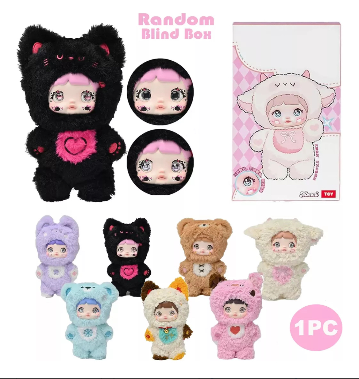 Muñeca Nommi Loveliness Original Hi Toy - Caja Sorpresa
