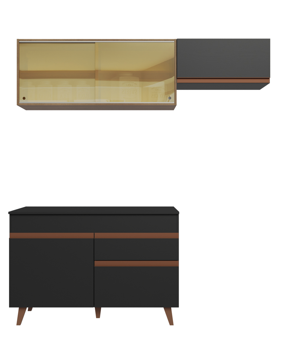 Cocina Integral Completa Modular Madesa Reims 190cm NM 05