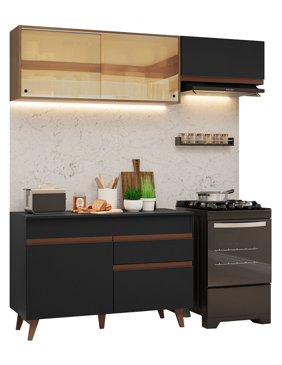 Cocina Integral Completa Modular Madesa Reims 190cm NM 05