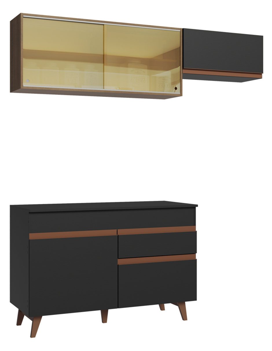 Cocina Integral Completa Modular Madesa Reims 190cm NM 05