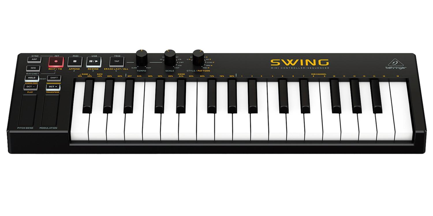 Behringer Swing Teclado Controlador 32 Teclas Midi Usb