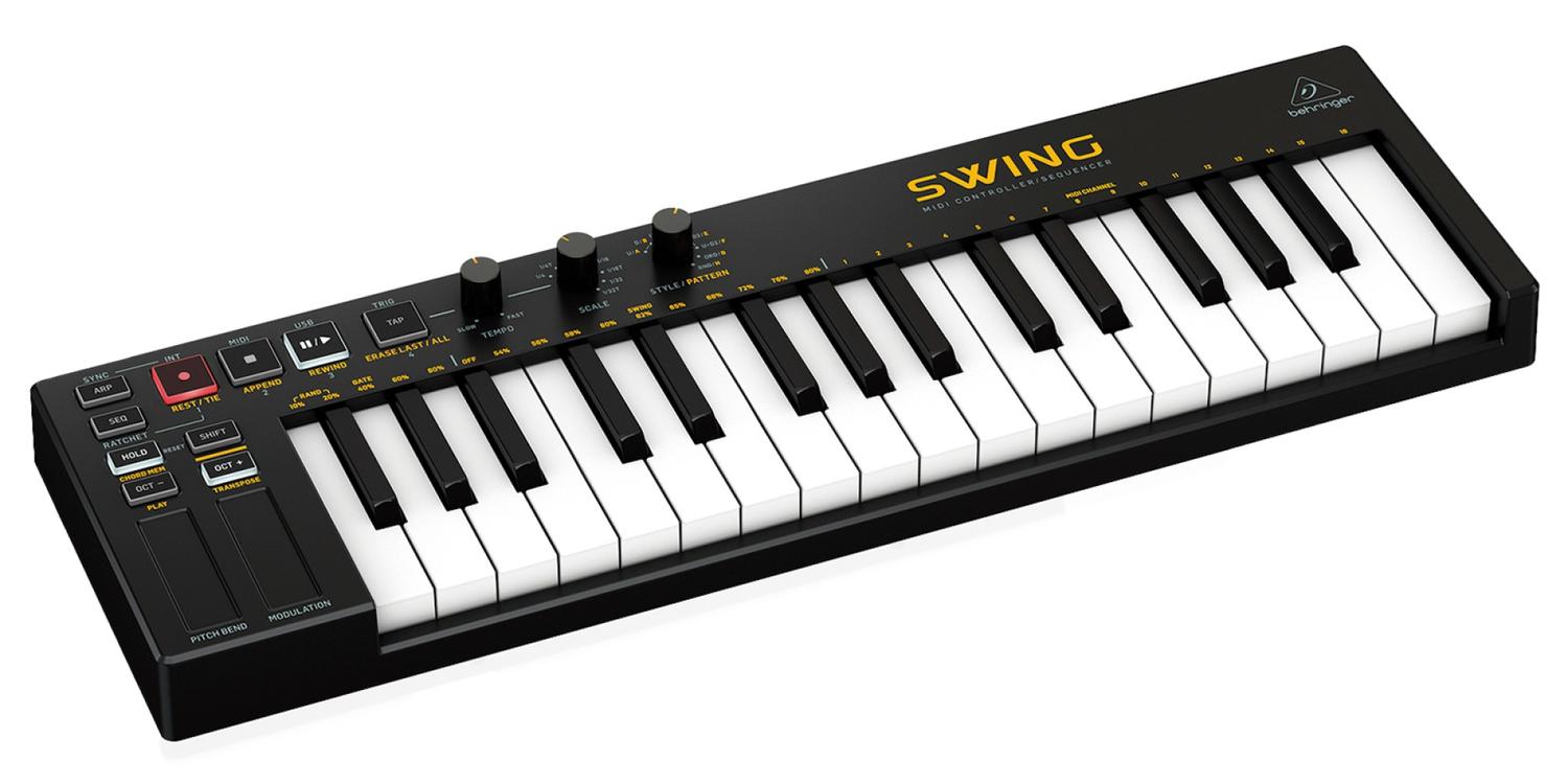 Behringer Swing Teclado Controlador 32 Teclas Midi Usb