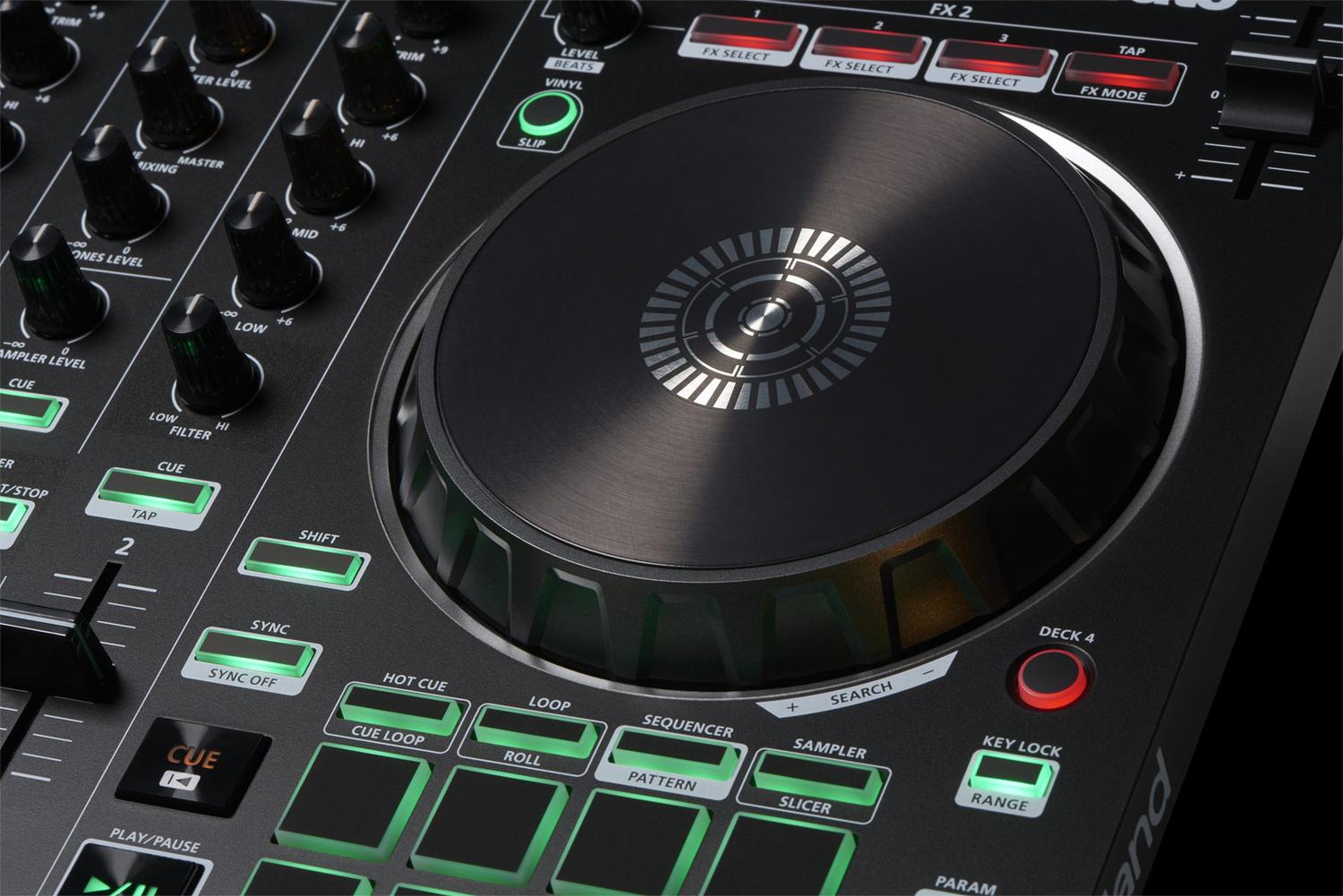 Roland DJ-202 Controlador Para Dj Scratch Mixer Para Serato