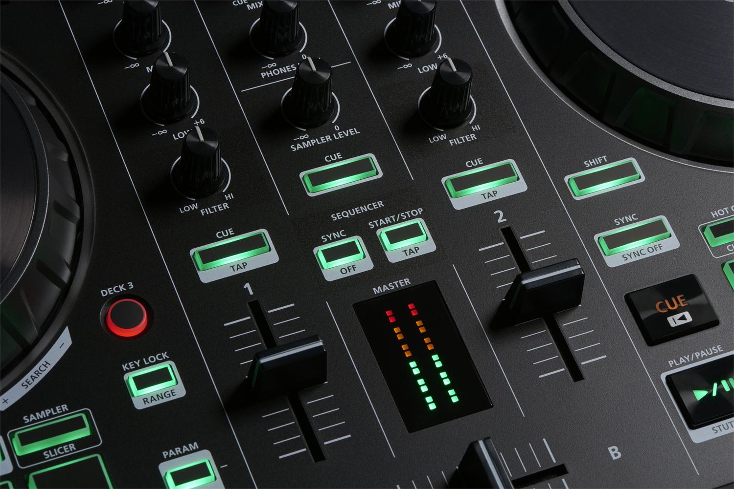 Roland DJ-202 Controlador Para Dj Scratch Mixer Para Serato