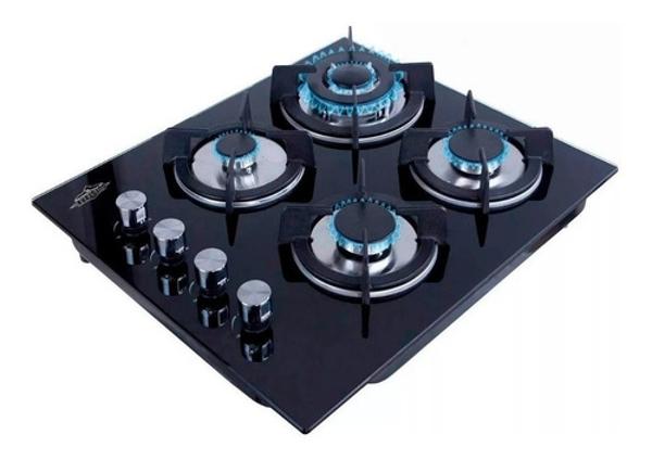 Combo Campana Cristal 60cm Parrilla Cristal Temp 4 Ornillas Gutstark Home