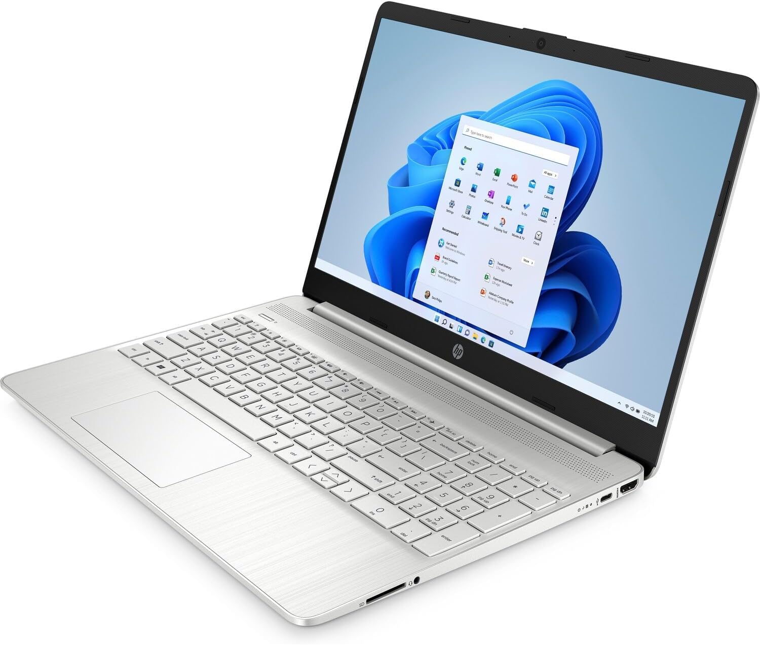Laptop HP 15.6" Intel Core i3 8GB 256GB Touch Plata 15-dy2702dx