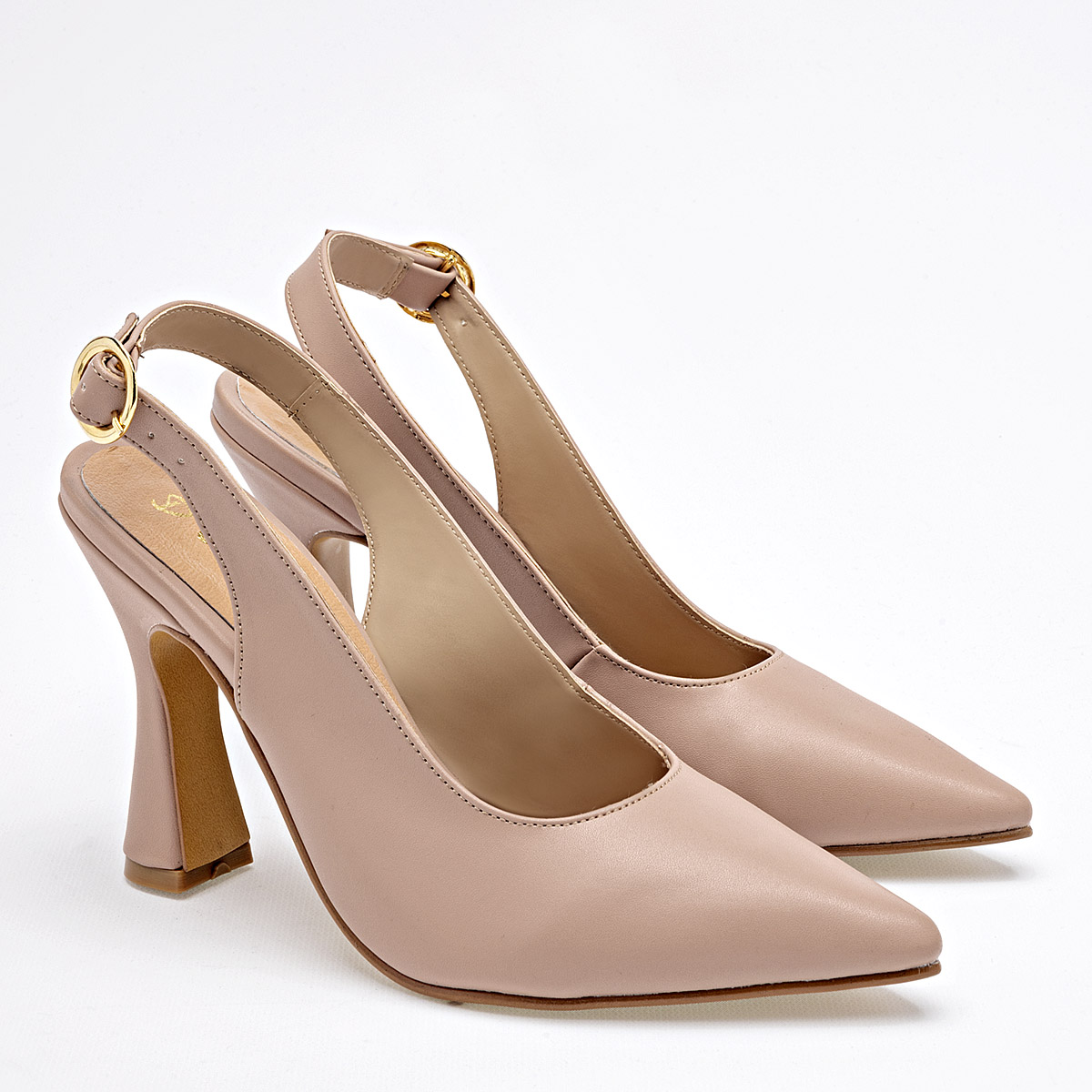 D'CRISTIAN 4024 ZAPATILLA MUJER DE GRADUACION TACON 10 CM COLOR MAQUILLAJE