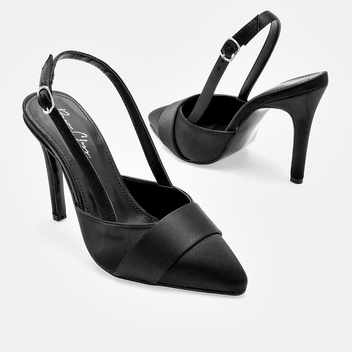 BEEN CLASS 19234 ZAPATILLA MUJER DE GRADUACION TACON 10 CM COLOR NEGRO